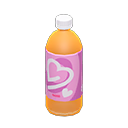 Bottled beverage Pink Label Orange