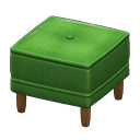 Boxy stool Green