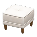 Boxy stool White