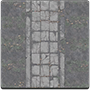 Animal Crossing Broken stone-path flooring Image