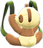 Animal Crossing Brown panda backpack Image