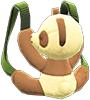 Animal Crossing Brown panda backpack Image