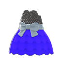 Animal Crossing Bubble-skirt party dress|Blue Image