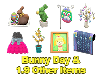 Bunny Day & 1.9 Other Items