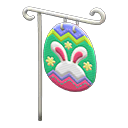 Animal Crossing Bunny Day garden flag Image