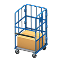 Caged cart Blue
