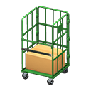 Caged cart Green