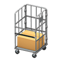 Caged cart Silver