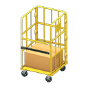 Caged cart Yellow
