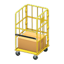 Caged cart Yellow