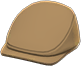 Animal Crossing Camel plain paperboy cap Image