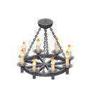 Candle chandelier Silver