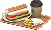Animal Crossing Caprese sandwich set Image