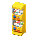 Capsule-toy machine Yellow