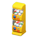 Capsule-toy machine Yellow