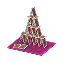 Card tower Red