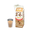 Carton beverage Coffee-flavored milk