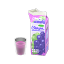 Carton beverage Grape juice