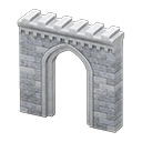 Castle gate Gray