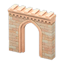 Castle gate Pink-beige