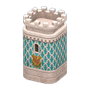 Animal Crossing Castle tower|Bird Emblem Blue & white Image