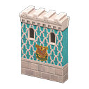 Animal Crossing Castle wall|Bird Emblem Blue & white Image