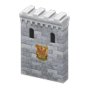 Castle wall Bird Emblem Gray