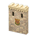 Castle wall Bird Emblem Ivory