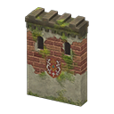 Castle wall Crown Emblem Damaged