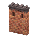 Castle wall None Emblem Brown