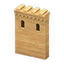 Castle wall None Emblem Light brown