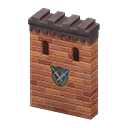 Castle wall Swords Emblem Brown
