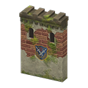 Castle wall Swords Emblem Damaged
