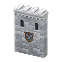 Castle wall Swords Emblem Gray