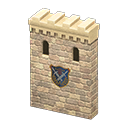 Castle wall Swords Emblem Ivory