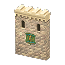 Castle wall Tree Emblem Ivory