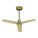 Ceiling fan Brass