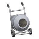 Cement mixer Gray