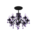 Chandelier Purple