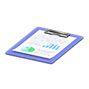 Clipboard Resource document Paper Blue