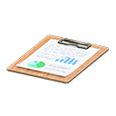 Clipboard Resource document Paper Brown