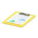 Clipboard Resource document Paper Yellow