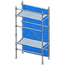 Animal Crossing Construction scaffolding|Blue Plastic sheet Image