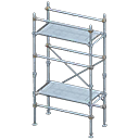 Construction scaffolding None Plastic sheet