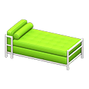 Cool bed Lime Fabric color White