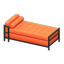 Cool bed Orange Fabric color Black