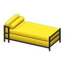 Cool bed Yellow Fabric color Black