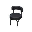 Animal Crossing Cool chair|Black Fabric color Black Image
