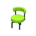 Cool chair Lime Fabric color Black
