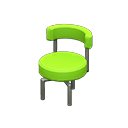 Cool chair Lime Fabric color Silver